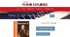 Desktop Screenshot of pianoexplorer.net